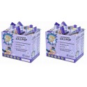 PACK 2 CAJAS 50 UDS XYLIPOP LOLLYPOP SABOR BLUEBERRY - CARAMELO DE PALO XILITOL  50% DTO.