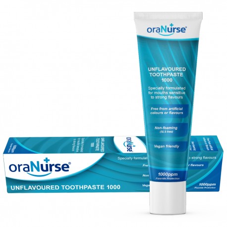 ORANURSE PASTA DENTAL SIN SABOR - 1000 PPM FLÚOR