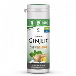 GINJER Chicles  Jengibre-Menta bote 30 gr