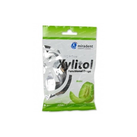 Pastillas Xylitol sabor Melón bolsa 60 gr