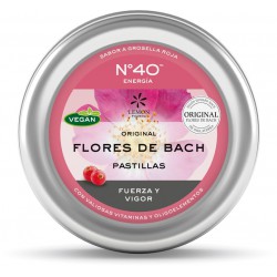 Pastillas Flores de Bach No.40 Energia