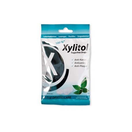 Pastillas Xylitol sabor Menta bolsa 60 gr