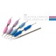 KIT 5 PIEZAS REMOCION SELECTIVA CARIES CON CAJA ESTERILIZACIÓN