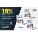 PACK OFERTA 3 CAJAS CHICLES XYLITOL 200X2 SABORES SURTIDOS