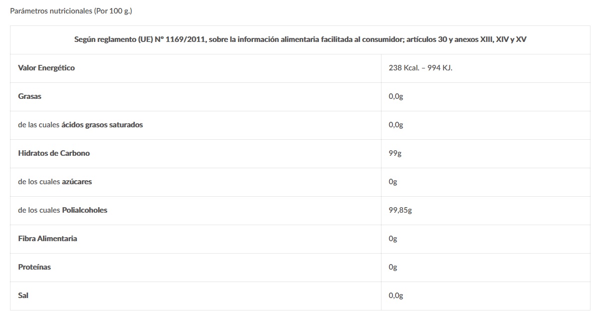 INFORMACIÓN NUTRICIONAL CRACX LIIMON