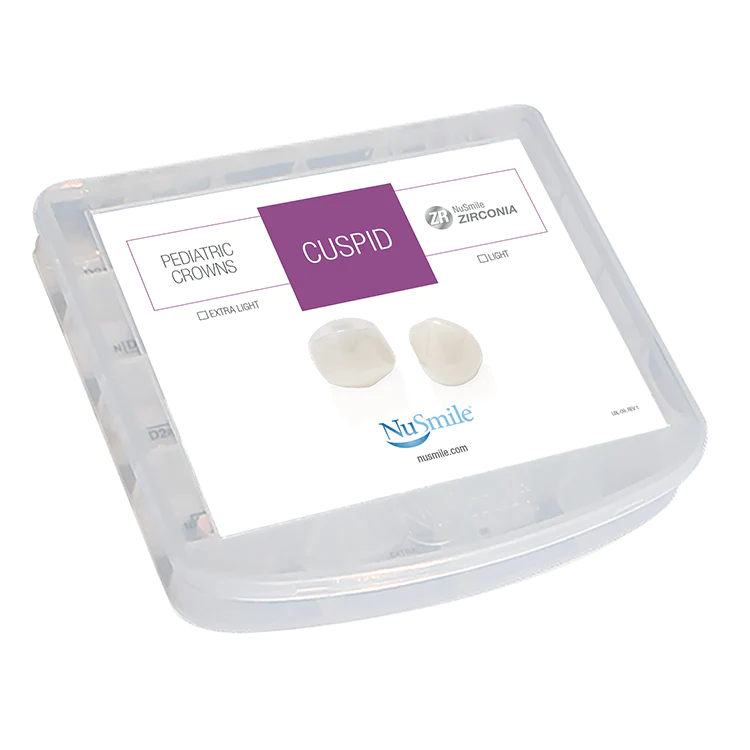 kit profesional para coronas pediátricas cuspídeas