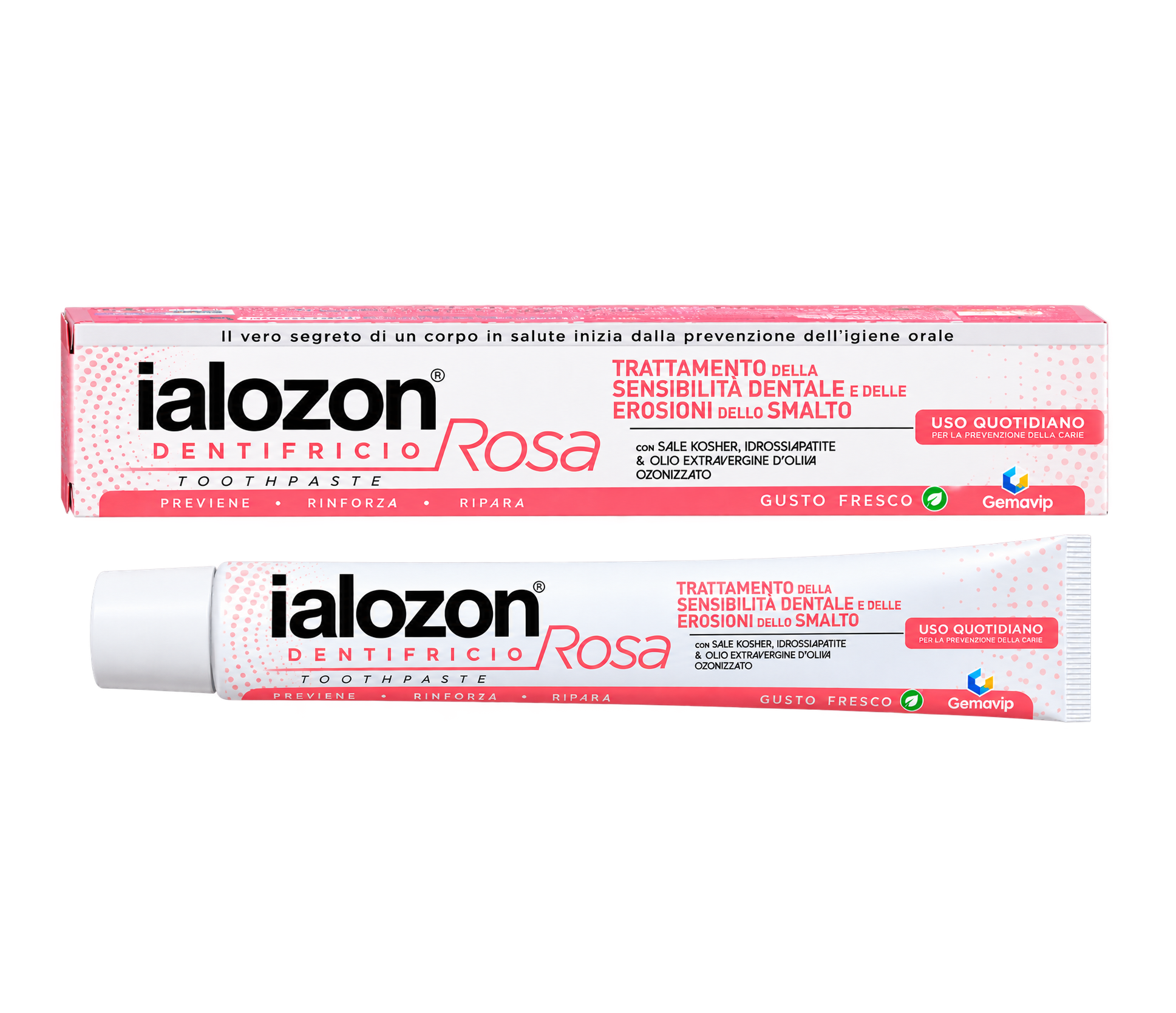 ialozon Dentrífico rosa 100ml