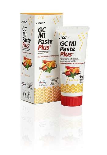 GC MI Paste Plus bote 40 gr sabor Tutti-Frutti