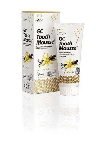 GC Tooth Mousse bote 40 gr sabor Vainilla