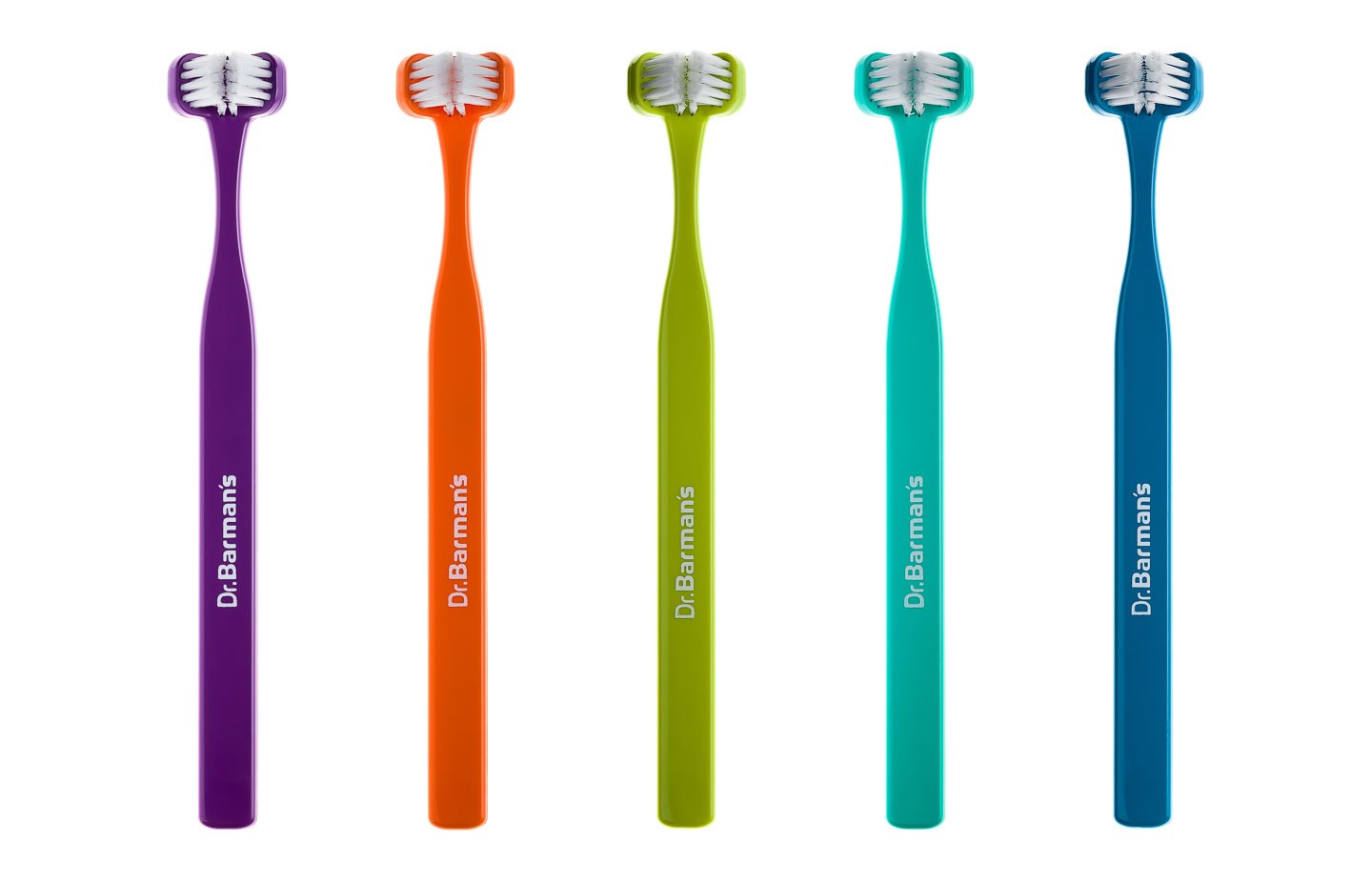 CEPILLO DENTAL DR. BARMAN´S CABEZAL TRIPLE 6-11 AÑOS AMARILLO